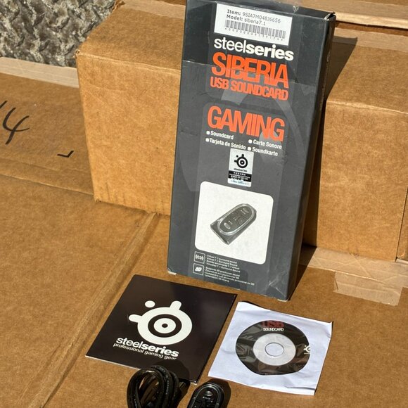 SteelSeries Siberia USB Sound Card - Picture 1 of 8